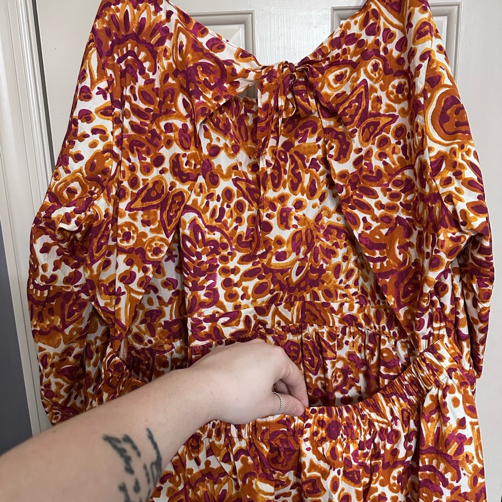 Anthropologie Multicolor Floral Blouse - Picture 6 of 7